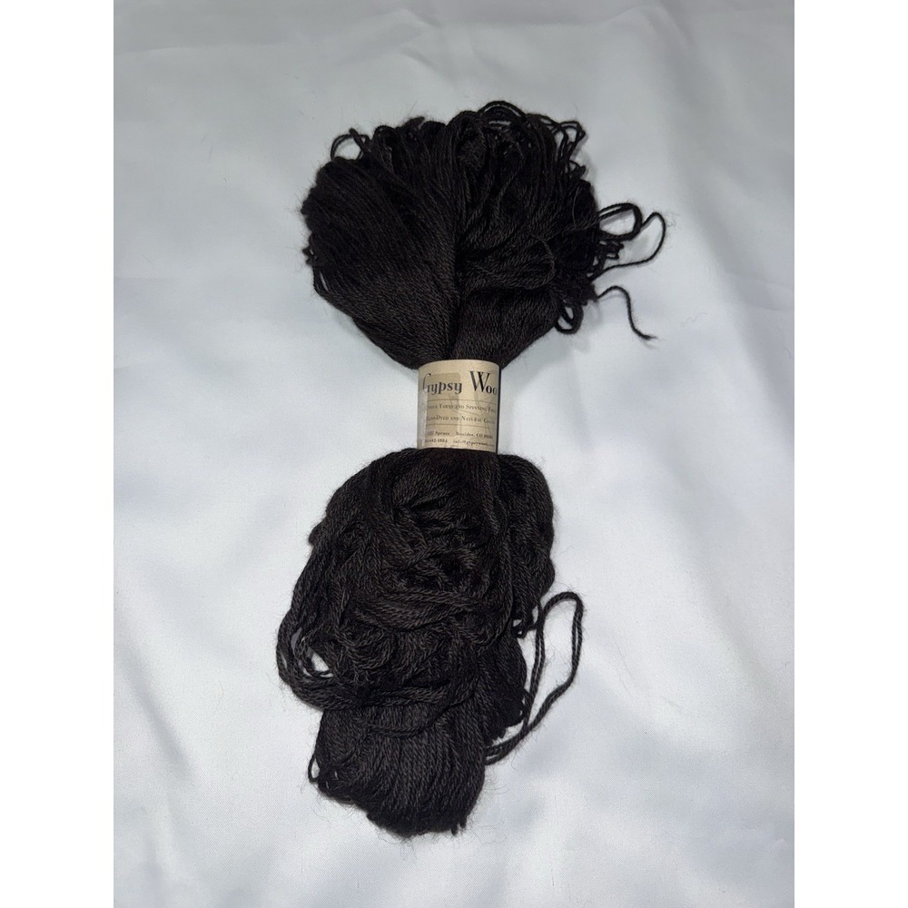 Gyps alpaca Wool yarn 100% Superfine Skein Hand Dyed ,Natural Colors , 332 Yard